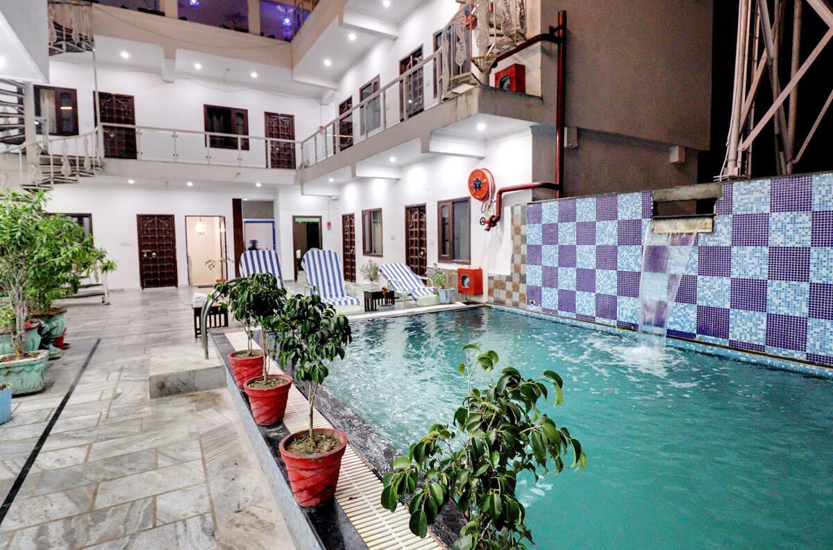 Pool at Hotel Darbargarh
